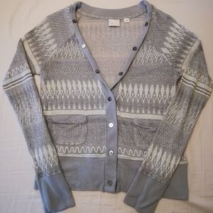 Silver cardigan